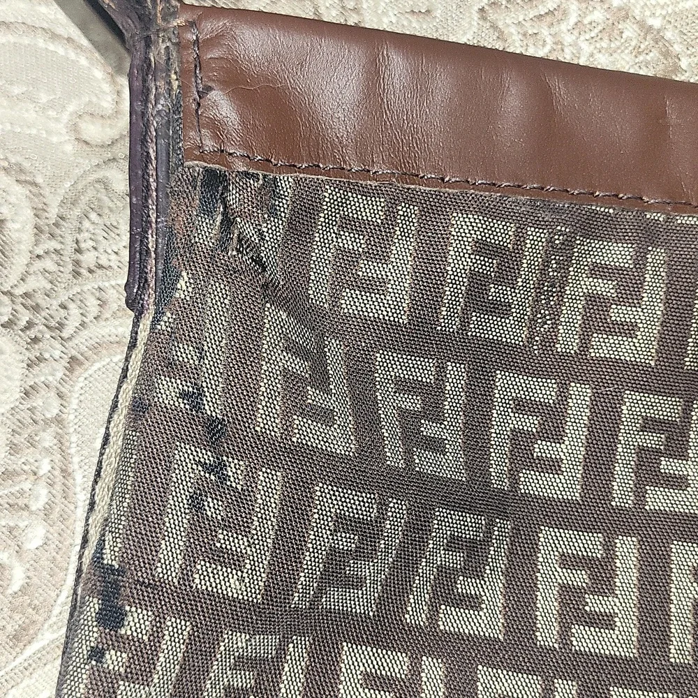 Fendi Black and Brown Messenger Bag - Picture 11 of 16